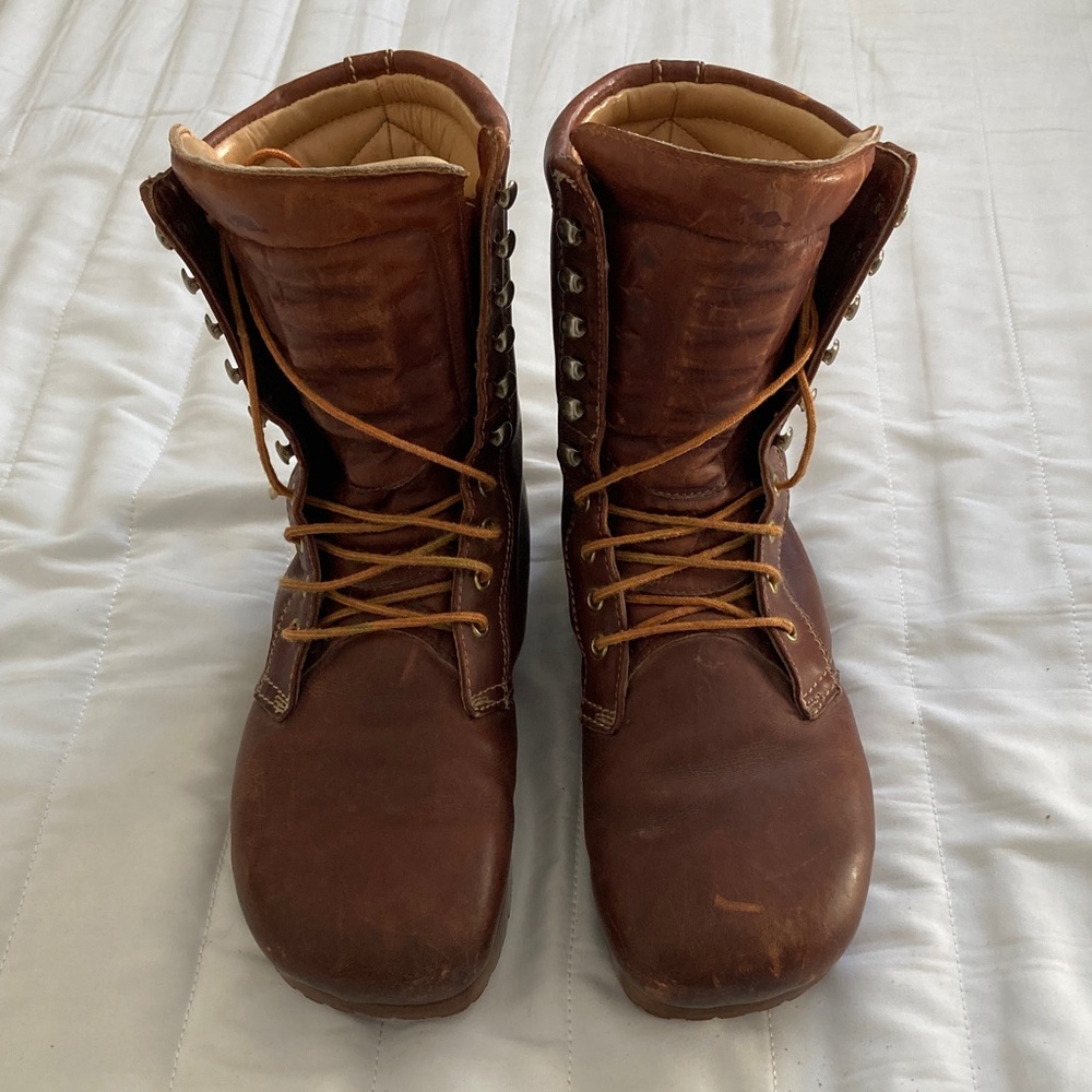 Roots Dark Brown Men's Leather Boots